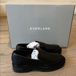 Everlane Women's Black Leather Loafers